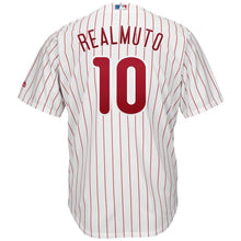 Load image into Gallery viewer, JT Realmuto #10 Philadelphia Phillies White Home Cool Base Player Jersey
