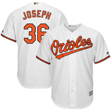 Load image into Gallery viewer, Caleb Joseph #36 Baltimore White Home Orioles Cool Base Player Jersey