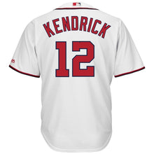 Load image into Gallery viewer, Howie Kendrick #12 Washington Nationals White Home Cool Base Player Jersey