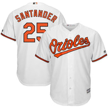 Load image into Gallery viewer, Anthony Santander #25 Baltimore Orioles White Home Cool Base Player Jersey