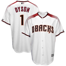 Load image into Gallery viewer, Jarrod Dyson #11 Arizona Diamondbacks White Home Cool Base Player Jersey