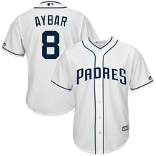 Load image into Gallery viewer, Erick Aybar #8 San Diego Padres White Home Cool Base Player Jersey