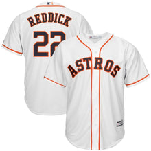 Load image into Gallery viewer, Josh Reddick #22 Houston Astros Cool Base Player Jersey