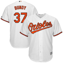 Load image into Gallery viewer, Dylan Bundy #37 Baltimore Orioles White Home Cool Base Home Player Jersey