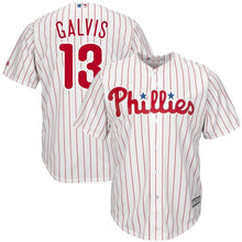 Load image into Gallery viewer, Freddy Galvis #13 Philadelphia Phillies White Home Cool Base Player Jersey