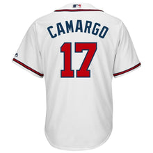 Load image into Gallery viewer, Johan Camargo #17 Atlanta Braves White Home Official Cool Base Player Jersey