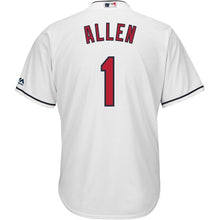 Load image into Gallery viewer, Greg Allen #1 Cleveland Indians White Home Official Cool Base Player Jersey