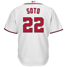 Load image into Gallery viewer, Juan Soto #22 Washington Nationals White Home Official Cool Base Player Jersey
