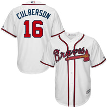 Load image into Gallery viewer, Charlie Culberson #16 Atlanta Braves Home Official Cool Base Player Jersey