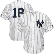 Load image into Gallery viewer, Didi Gregorius #18 New York Yankees White Home Official Cool Base Player Jersey