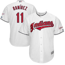 Load image into Gallery viewer, Jose Ramirez #11 Cleveland Indians Cool Base Player Jersey