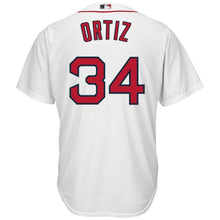 Load image into Gallery viewer, David Ortiz #34 Youth Official Cool Base Player Jersey