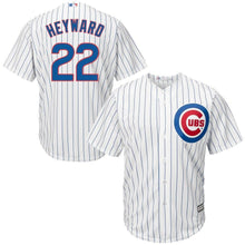 Load image into Gallery viewer, Jason Heyward #22 Chicago Cubs White Home Official Cool Base Player Jersey