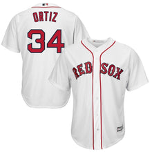 Load image into Gallery viewer, David Ortiz #34 Youth Official Cool Base Player Jersey