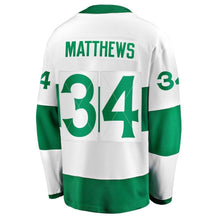 Load image into Gallery viewer, Auston Matthews #34 Toronto St. Pats Youth White Premier Breakaway Player Jersey