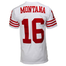 Load image into Gallery viewer, Joe Montana #16 San Francisco 49ers White 1990 Retired Player Vintage Replica Jersey