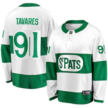 Load image into Gallery viewer, John Tavares #91 Toronto St. Pats Youth White Premier Breakaway Player Jersey