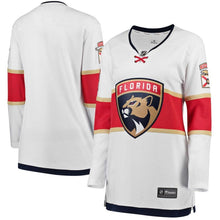 Load image into Gallery viewer, Florida Panthers Women's White Away Breakaway Jersey