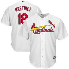 Load image into Gallery viewer, Carlos Martinez #18 St. Louis Cardinals White Cool Base Home Player Jersey