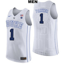 Load image into Gallery viewer, Jabari Parker #1 Duke Blue Devils Stitched Mens College Basketball Jersey