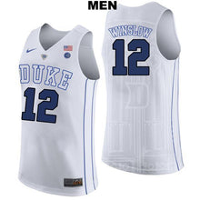 Load image into Gallery viewer, Justise Winslow #12 Duke Blue Devils Stitched Mens College Basketball Jersey