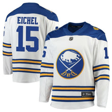 Load image into Gallery viewer, Jack Eichel #15 Buffalo Sabres White 2018 Winter Classic Breakaway Player Jersey