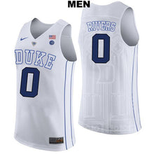 Load image into Gallery viewer, Austin Rivers #0 Duke Blue Devils Stitched Mens College Basketball Jersey
