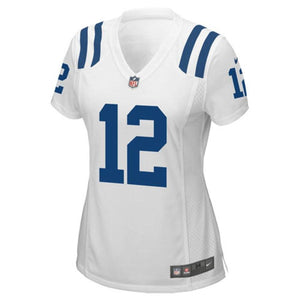 Andrew Luck #12 Indianapolis Colts Women's White Game Day Jersey