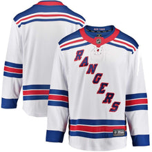 Load image into Gallery viewer, Fanatics Branded New York Rangers White Breakaway Away Jersey
