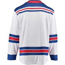 Load image into Gallery viewer, Fanatics Branded New York Rangers White Breakaway Away Jersey