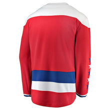 Load image into Gallery viewer, Fanatics Branded Washington Capitals Red Alternate Breakaway Blank Jersey