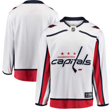 Load image into Gallery viewer, Fanatics Branded Washington Capitals White Breakaway Away Jersey
