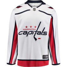Load image into Gallery viewer, Fanatics Branded Washington Capitals White Breakaway Away Jersey