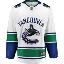 Load image into Gallery viewer, Fanatics Branded Vancouver Canucks White Breakaway Away Jersey