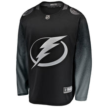 Load image into Gallery viewer, Fanatics Branded Tampa Bay Lightning Black Alternate Breakaway Jersey