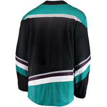 Load image into Gallery viewer, Fanatics Branded Anaheim Ducks Black Alternate Breakaway Jersey