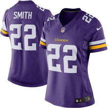 Load image into Gallery viewer, Harrison Smith #22 Minnesota Vikings Women's Purple Limited Jersey