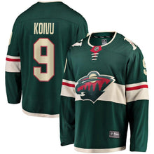 Load image into Gallery viewer, Fanatics Branded Mikko Koivu Minnesota Wild Green Breakaway Jersey