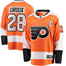 Load image into Gallery viewer, Fanatics Branded Claude Giroux Philadelphia Flyers Orange Breakaway Player Jersey