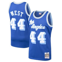 Load image into Gallery viewer, Jerry West #44 Los Angeles Lakers Royal 1960-61 Hardwood Classics Mens Swingman Jerse