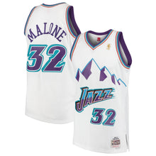 Load image into Gallery viewer, Karl Malone #32 Utah Jazz 1996-97 Hardwood Classics Mens Swingman Jersey