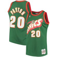 Load image into Gallery viewer, Gary Payton #20 Seattle SuperSonics Green 1995-96 Hardwood Classics Mens Swingman Jersey