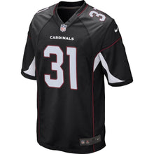 Load image into Gallery viewer, David Johnson #31 Arizona Cardinals Youth Cardinal/Black Team Color Game Jersey
