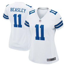 Load image into Gallery viewer, Cole Beasley #11 Dallas Cowboys Women's White Game Jersey