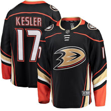 Load image into Gallery viewer, Fanatics Branded Ryan Kesler Anaheim Ducks Black Breakaway Player Jersey