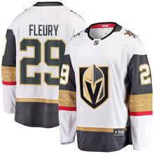 Load image into Gallery viewer, Fanatics Branded Marc-Andre Fleury Vegas Golden Knights White Away Breakaway Player Jersey