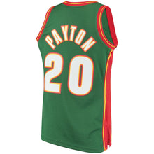 Load image into Gallery viewer, Gary Payton #20 Seattle SuperSonics Green 1995-96 Hardwood Classics Mens Swingman Jersey