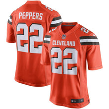 Load image into Gallery viewer, Jabrill Peppers #22 Cleveland Browns Youth Orange Player Game Jersey