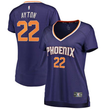Load image into Gallery viewer, DeAndre Ayton #22 Phoenix Suns Women's Purple Fast Break Replica Jersey