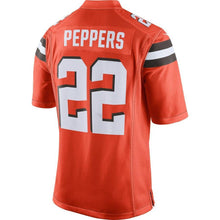 Load image into Gallery viewer, Jabrill Peppers #22 Cleveland Browns Youth Orange Player Game Jersey